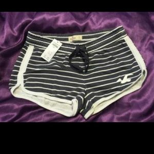 Hollister striped shorts sz small